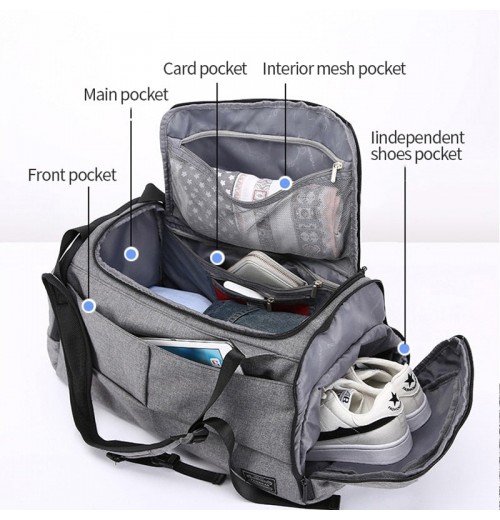 Mens Travel Duffle Bag With Shoe Compartment Mens Travel Duffle Bag With Shoe Compartment